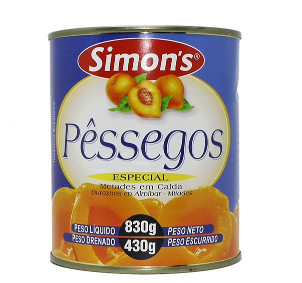 Pessego Metades Simons 430grs