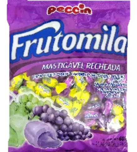 Bala Frutomila Uva Sort 5,0 G