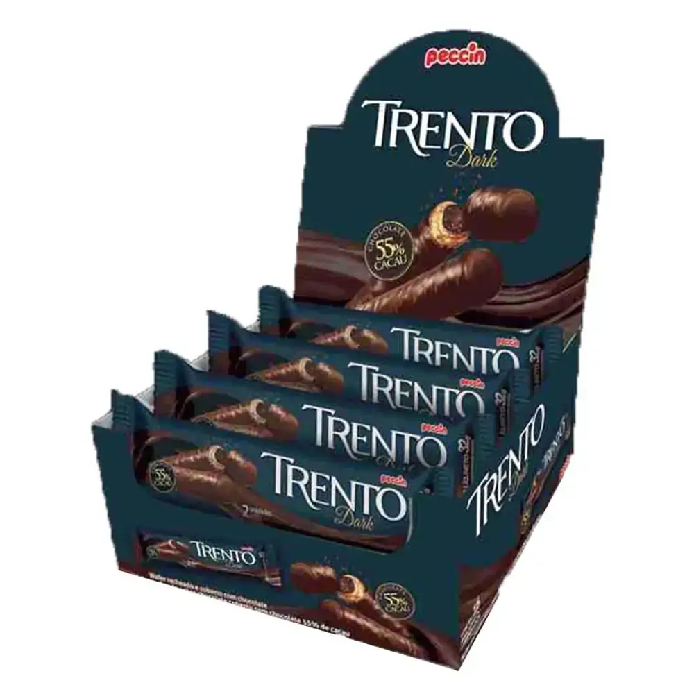 Wafer Dark Trento Pacote 32g