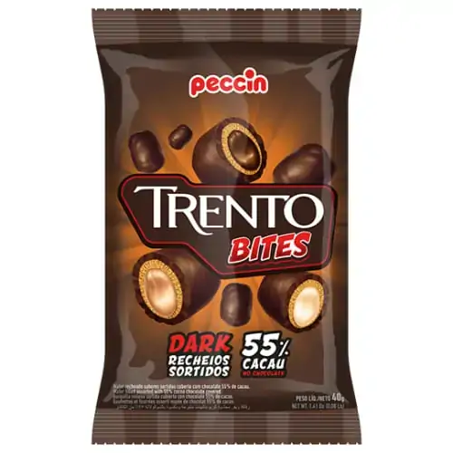 Chocolate Trento Bites Dark 40gr