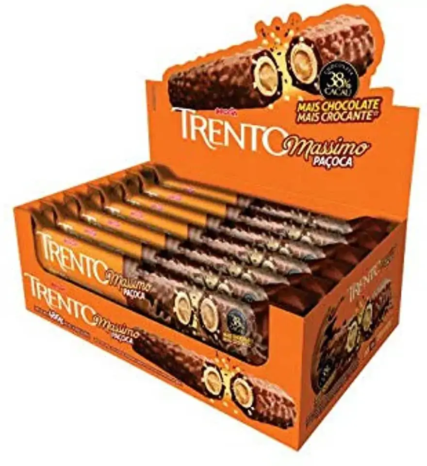 Choc Waffer Trento Mass Pacoca C/16
