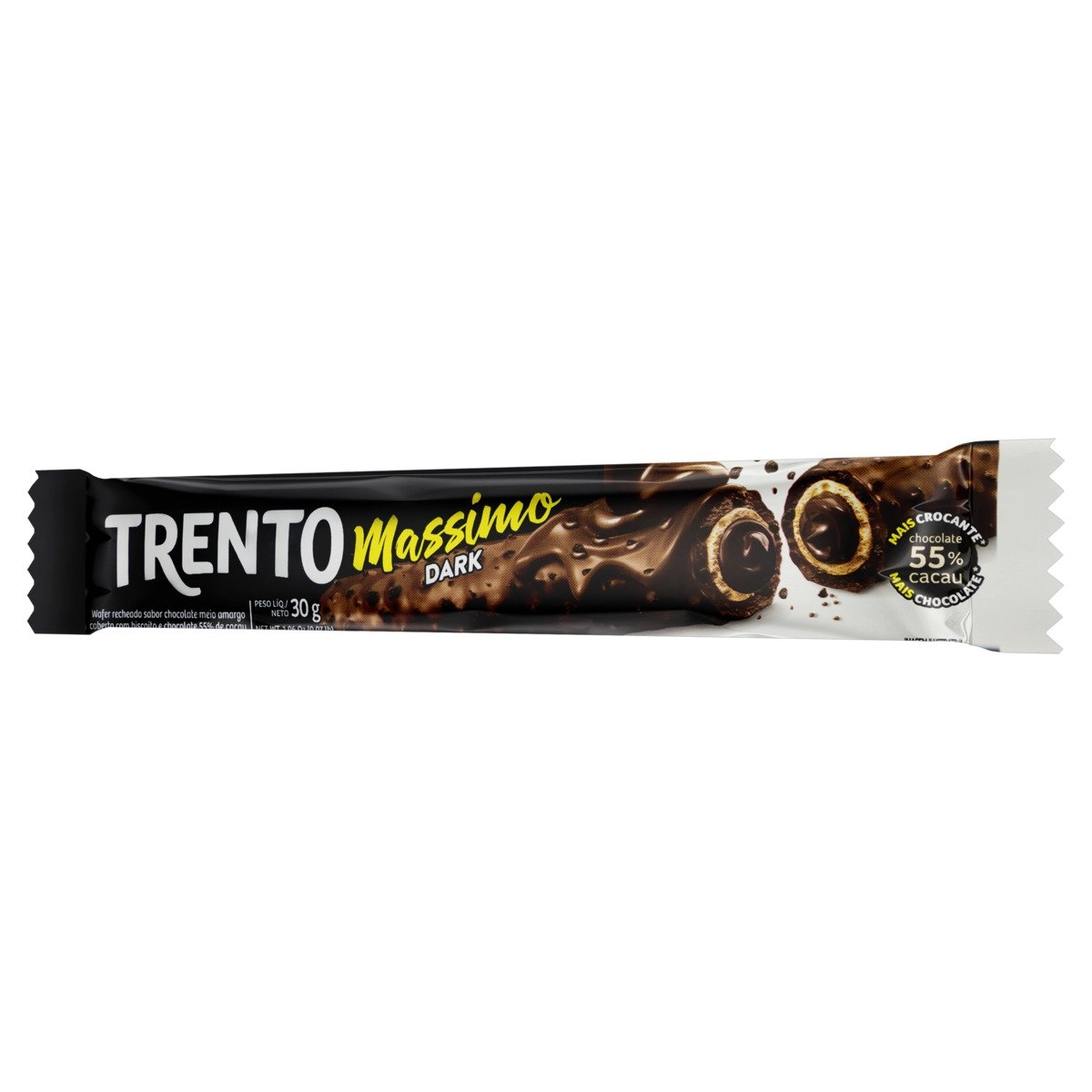 Wafer Dark Trento Massimo Pacote 30g