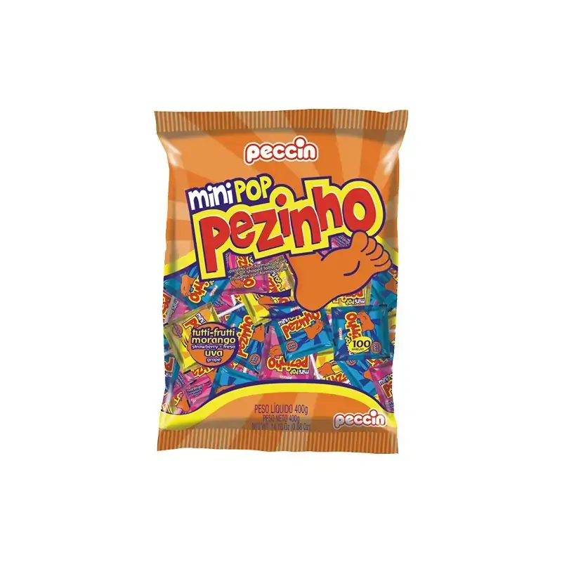 Piru Pop Pezinho Mini 200g Peccin
