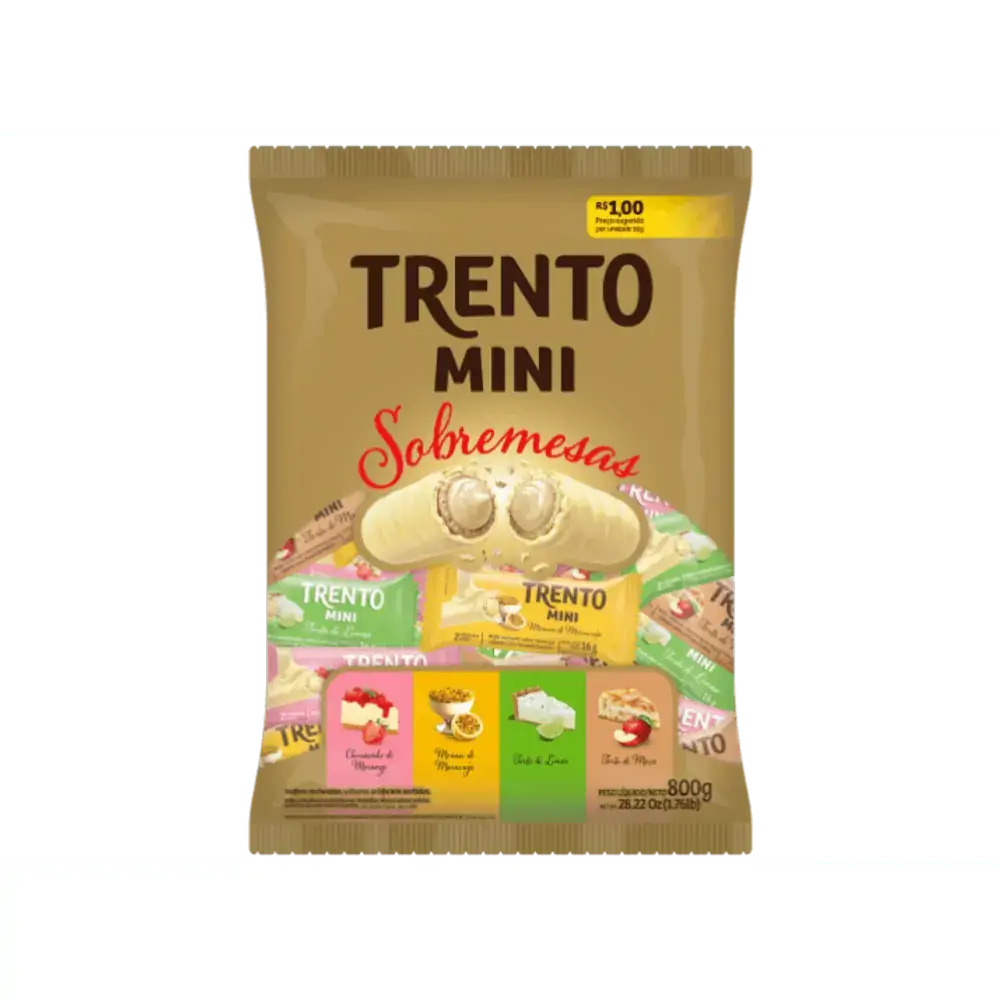 Trento Mini Sobremesas 800g
