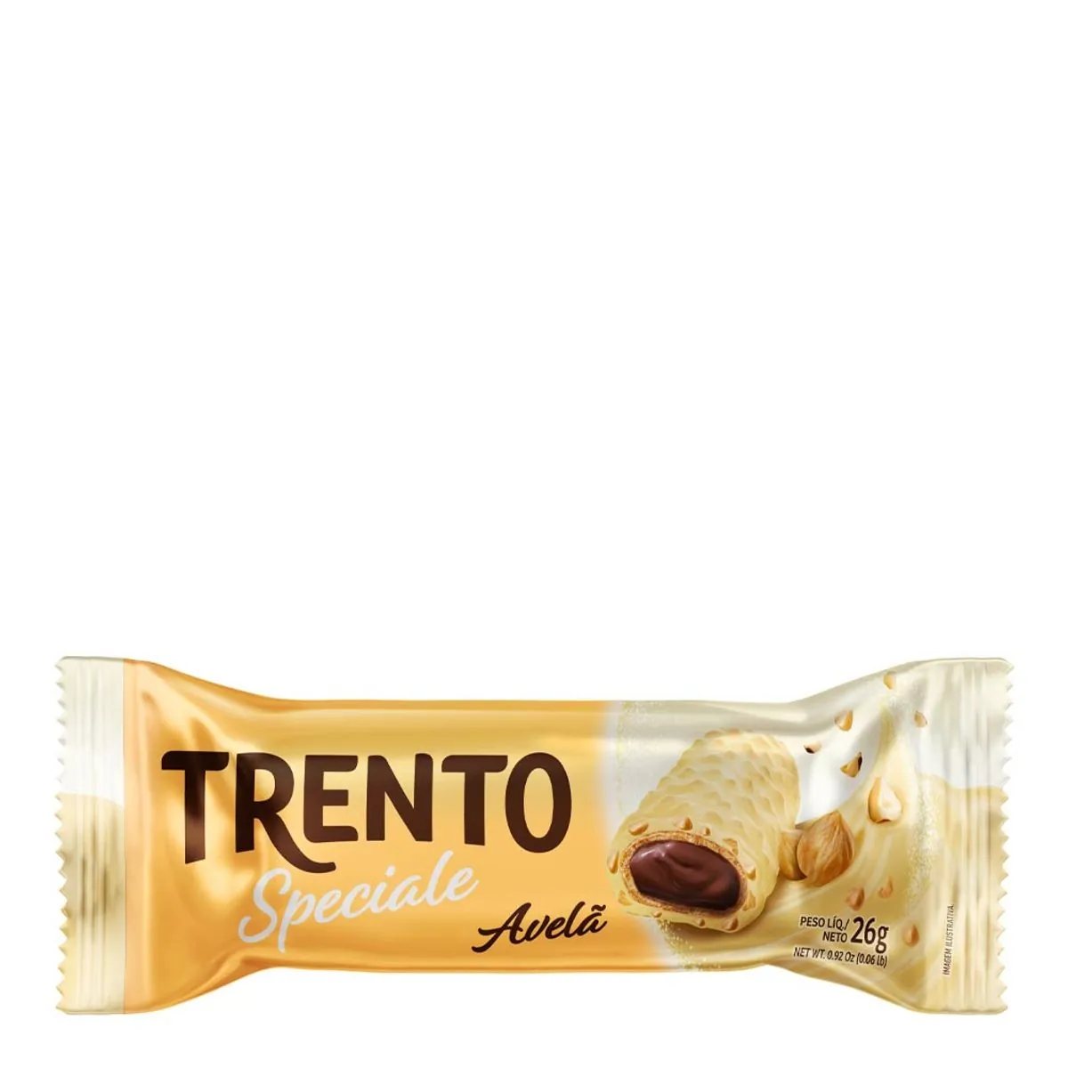 Chocolate Branco Trento Speciale Sabor Avelã 26g