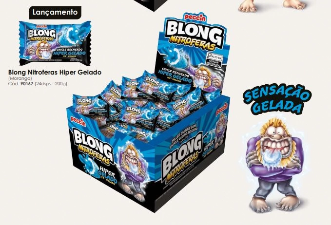 Chicle Blong Nitroferas Ice 200g