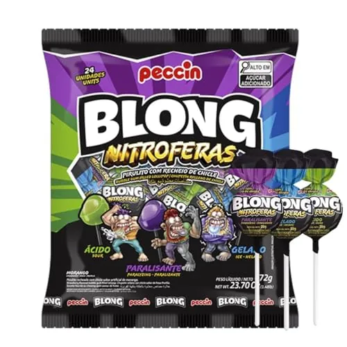 Pir.peccin Blong Nitroferas Sortido 672g