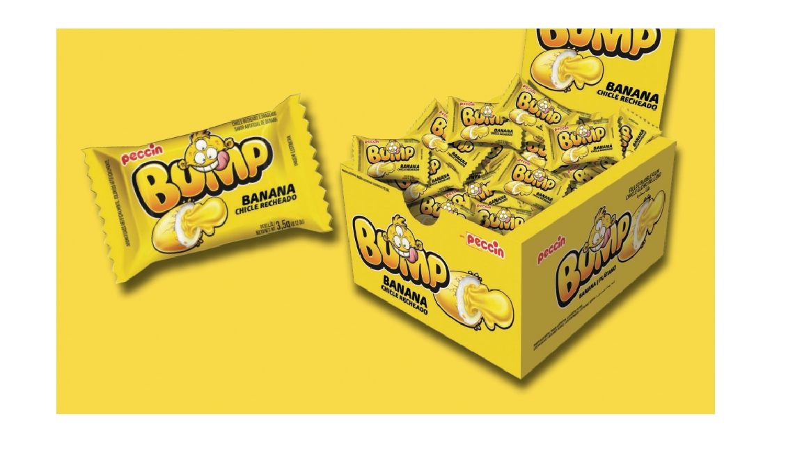 Peccin Chicle 140g Bump Banana