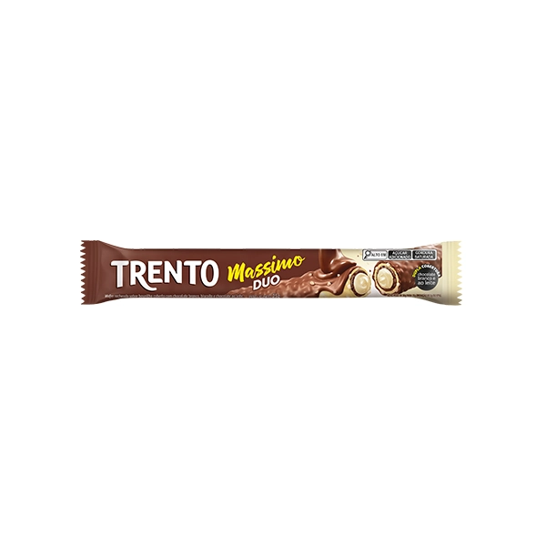 Wafer Duo Trento Massimo Pacote 25g