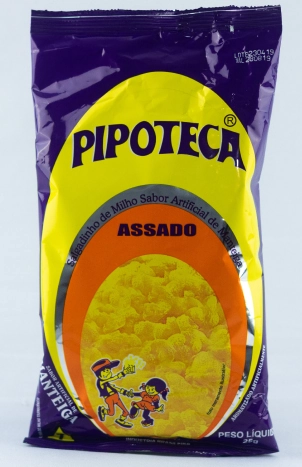 Salgadinho Manteiga Metal 25g 70 Pipoteca