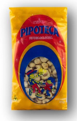 Pipoca Salgada 45g Pipoteca