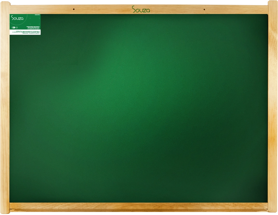 Quadro Verde Standard 40x30cm Souza