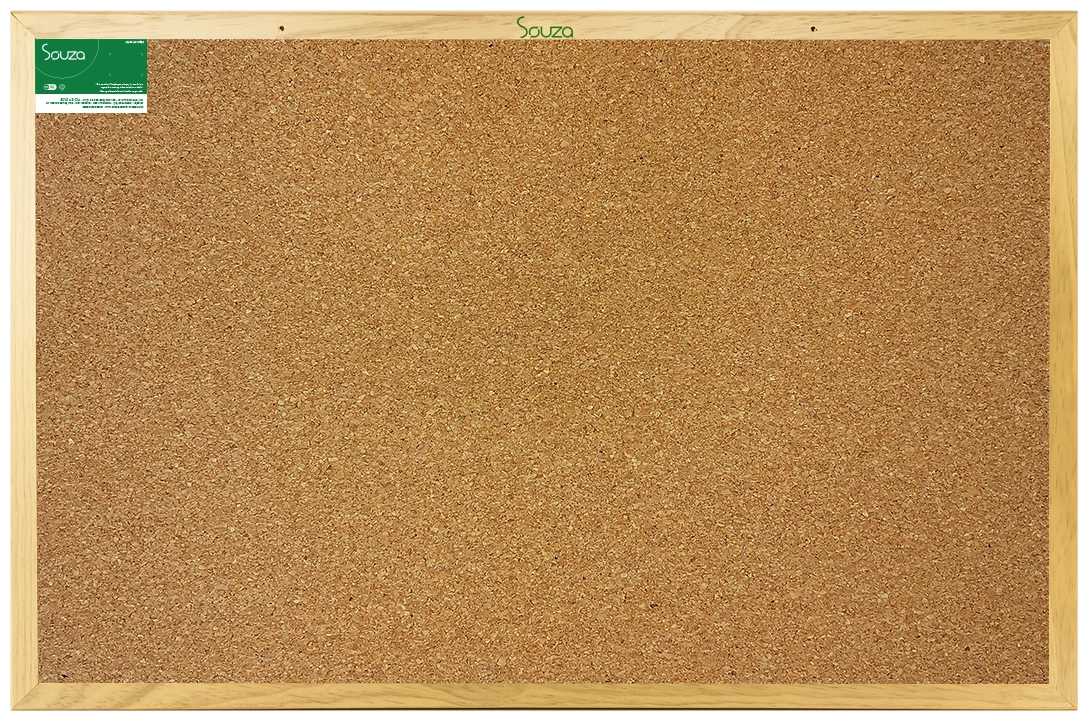 Quadro Cortica Madeira Pinus 60x40cm 1139 Souza