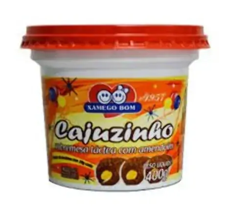 Xamego Bom Cajuzinho Sobremesa Lactea Com Amendoim / Peanut Truffles