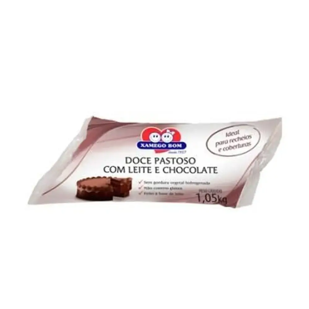 Pasta A Base De Doce De Leite C/ Chocolate 1,05kg
