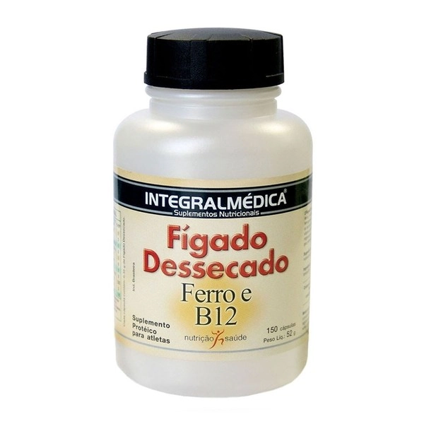 Esportivo Integralmédica Fígado Dessecado Pote 150 Cápsulas