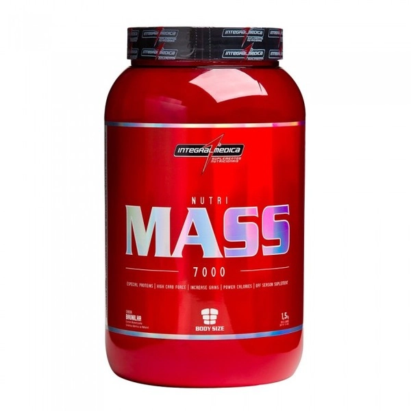Esportivo Integralmédica Nutri Mass 7000 Pote Pó 1500 Gramas