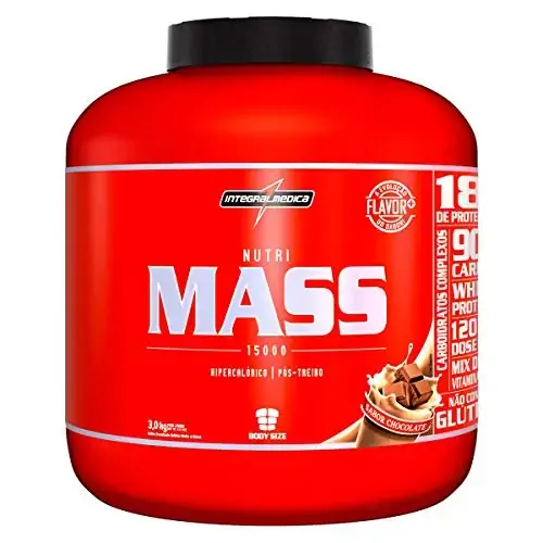 Nutri Mass 15000 Chocolate Body Size Integral Médica 3kg