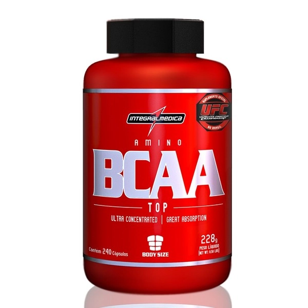 Esportivo Integralmédica Bcaa Top Pote 240 Cápsulas