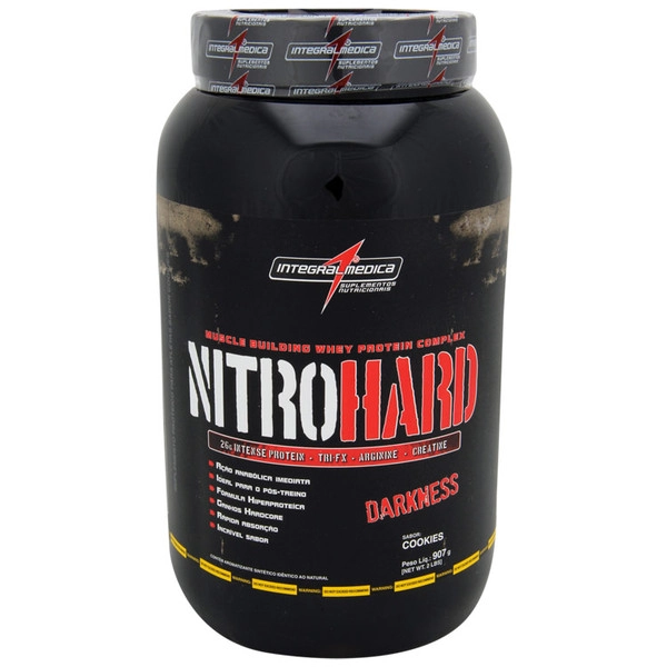 NitroHard 907gr Darkness - Integralmédica - Baunilha