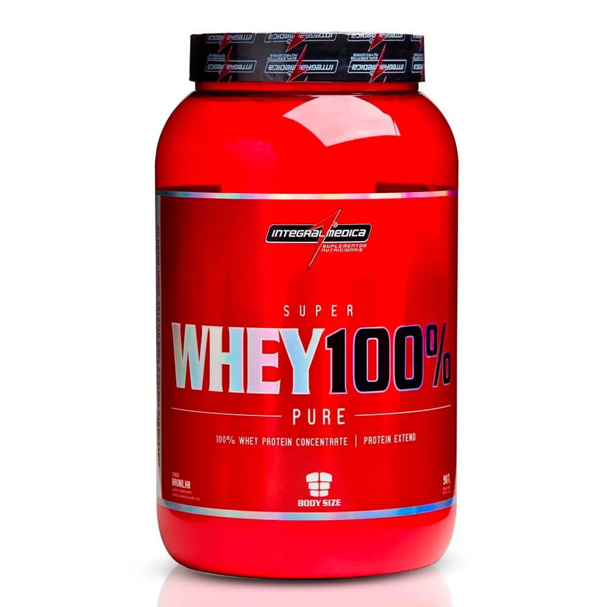 Whey Protein Integral Médica 100% Pure Baunilha 907g