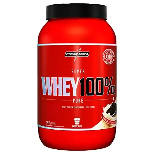 Super Whey 100 Pure 907g Integralmedica Cookies