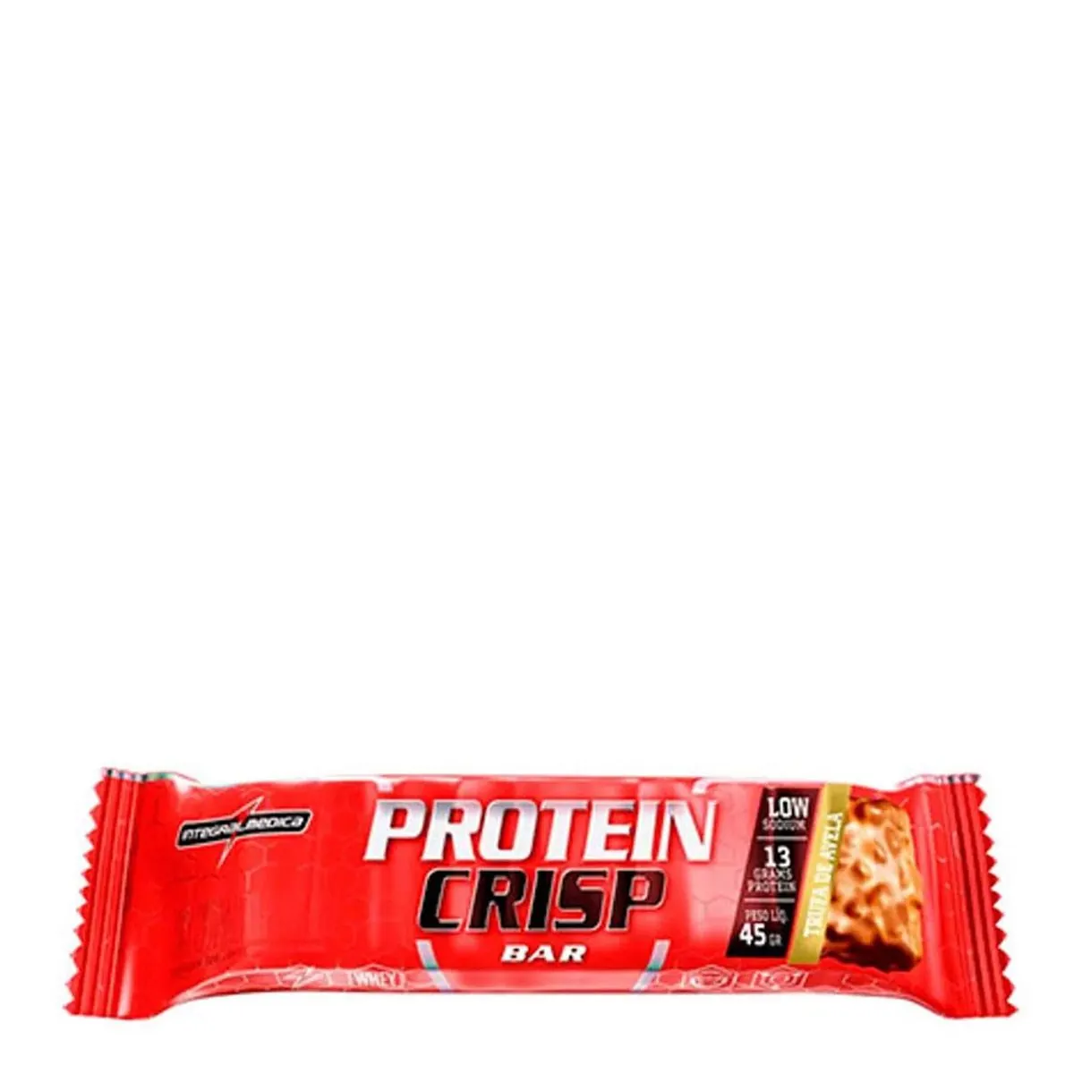 Barra Integral PROTEIN CRISP Sabor Trufa de Avelã Pacote 45g
