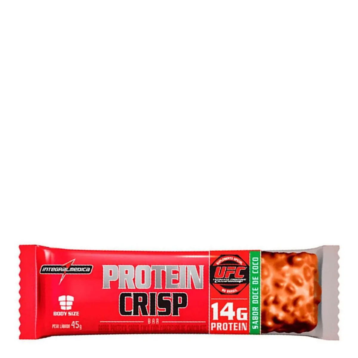 Protein Crisp Bar , Doce De Coco, 45g - Integralmedica