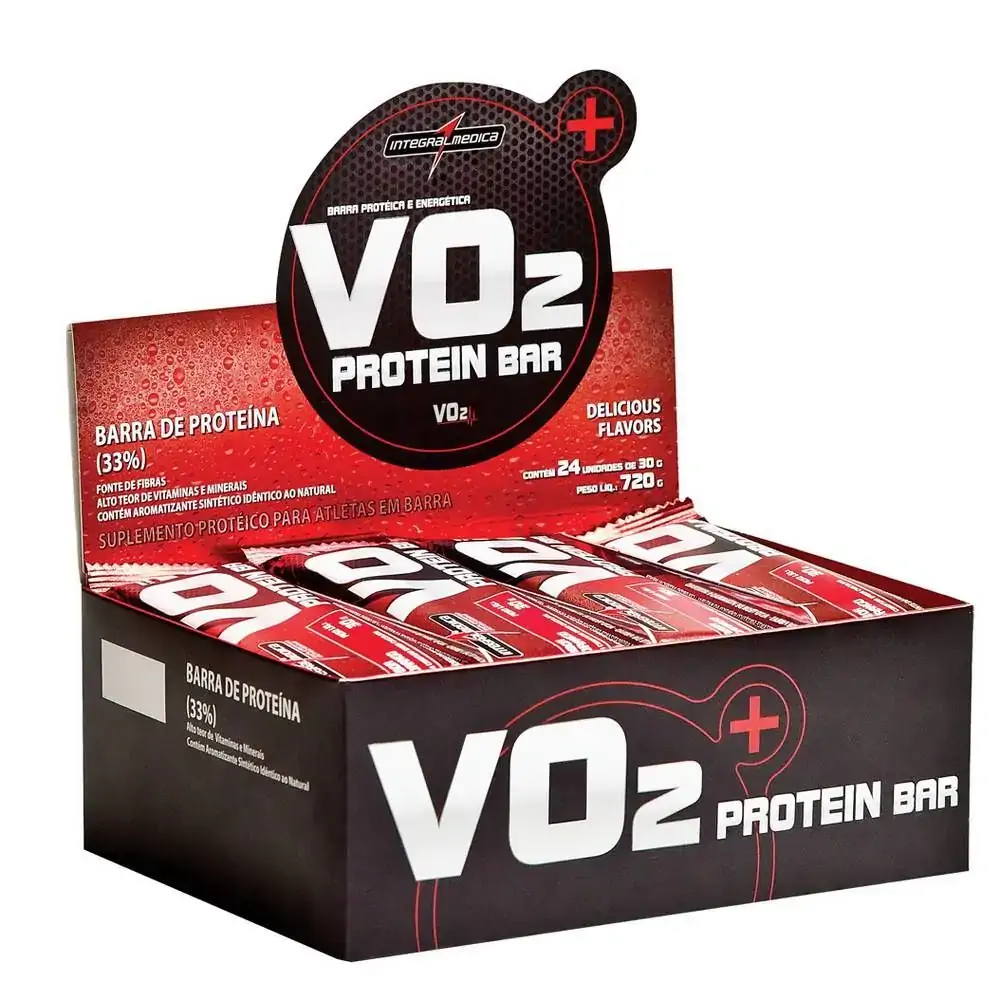 Vo2 Frutas Verm C/ Choc Cx 24 Uni 720g Integralmedica