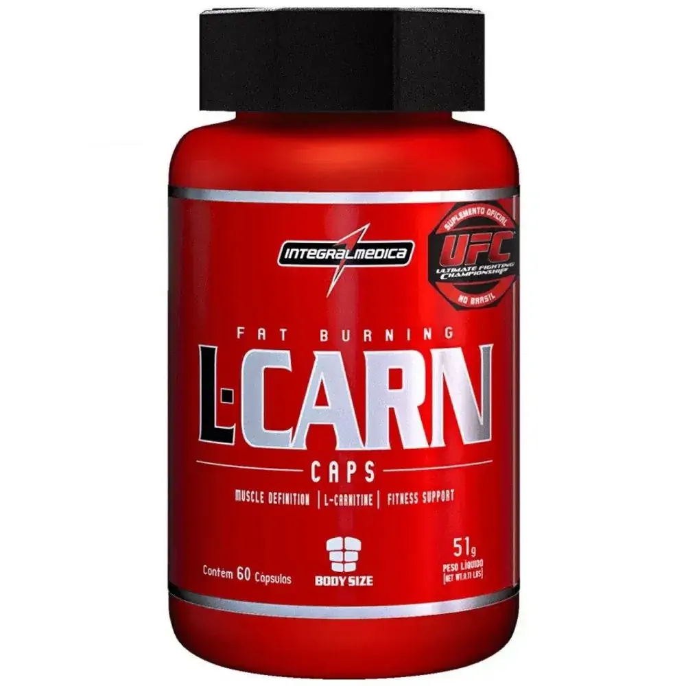 Fat Burning L-CARN (60caps)- Body Size- Integralmédica