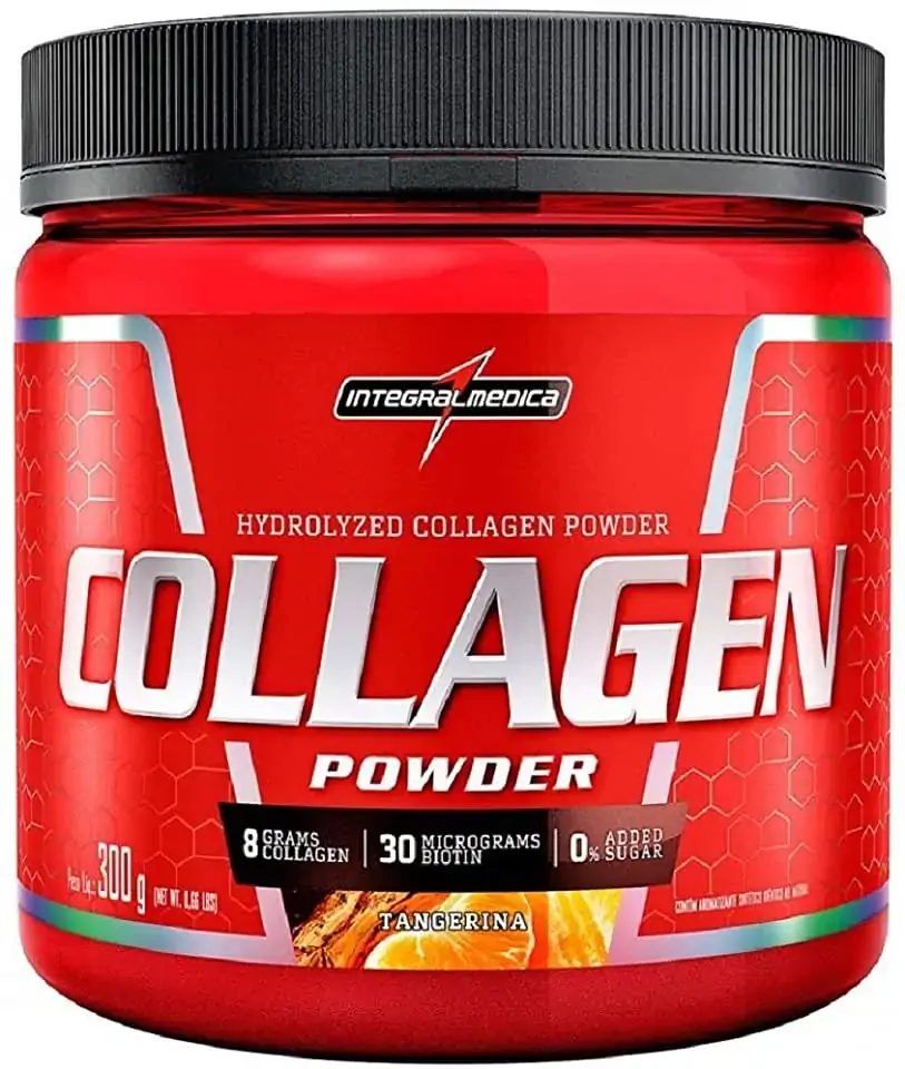 Collagen Powder 300gr Integralmédica Limão