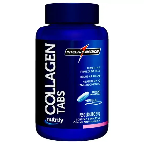 Nutricional Integralmédica Collagen Tabs Nutrify Pote 90 Tabletes