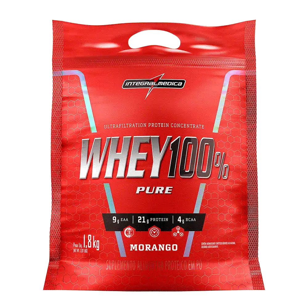 Whey 100% Pure Refil (1,8Kg) - Integralmédica