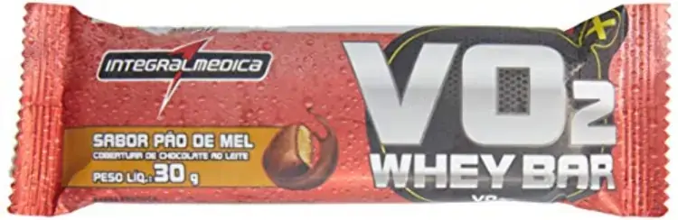 Barra Vo2 Sabor Pão De Mel Integral Médica