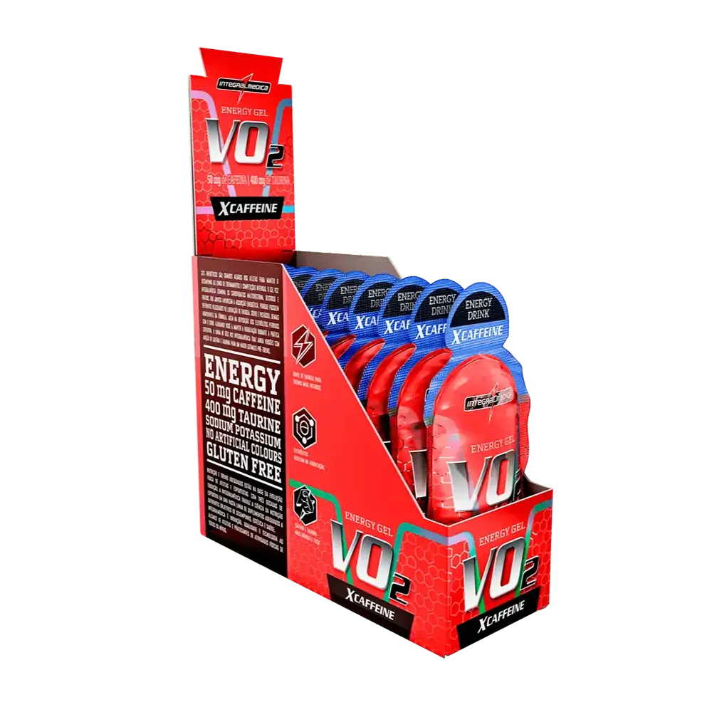 Vo2 Gel X-Caffeine - Energy Drink 10un