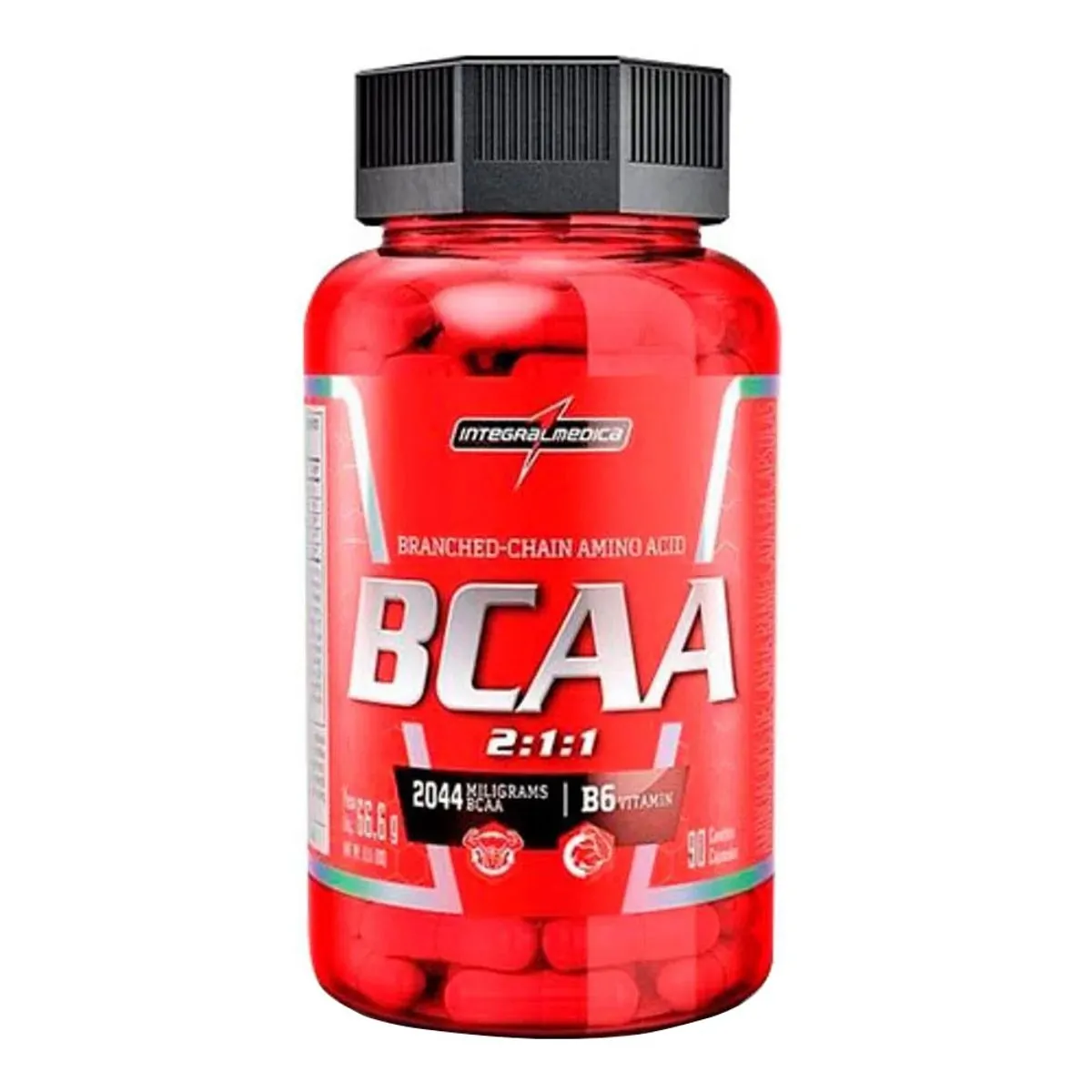 BCAA 2044 90 Caps - Sem Sabor