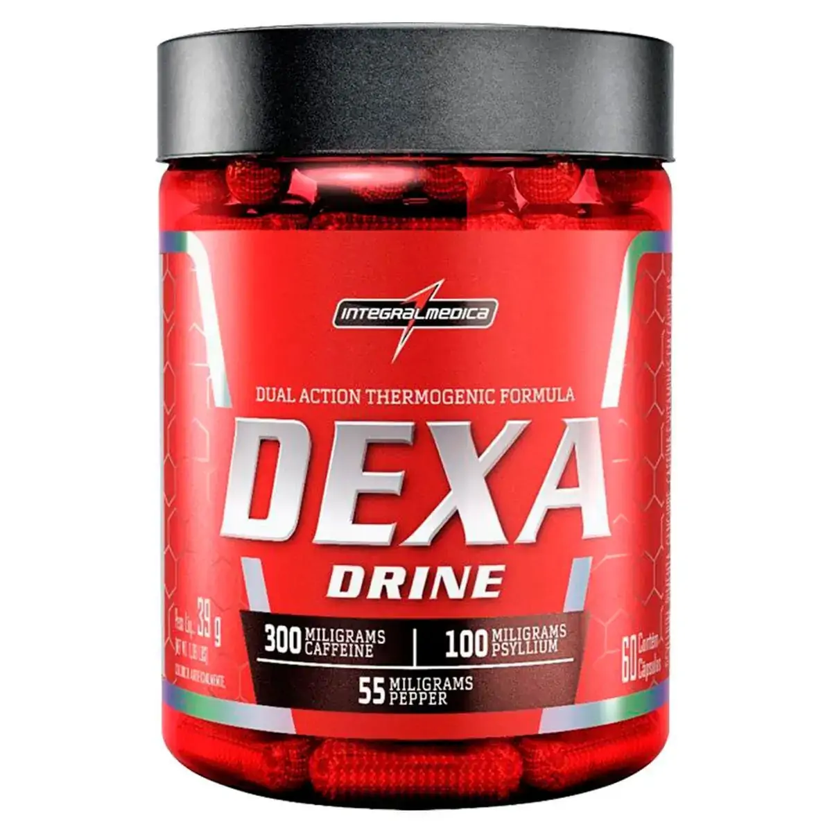 Suplemento Esportivo Integralmedica Dexadrina 60 cápsulas