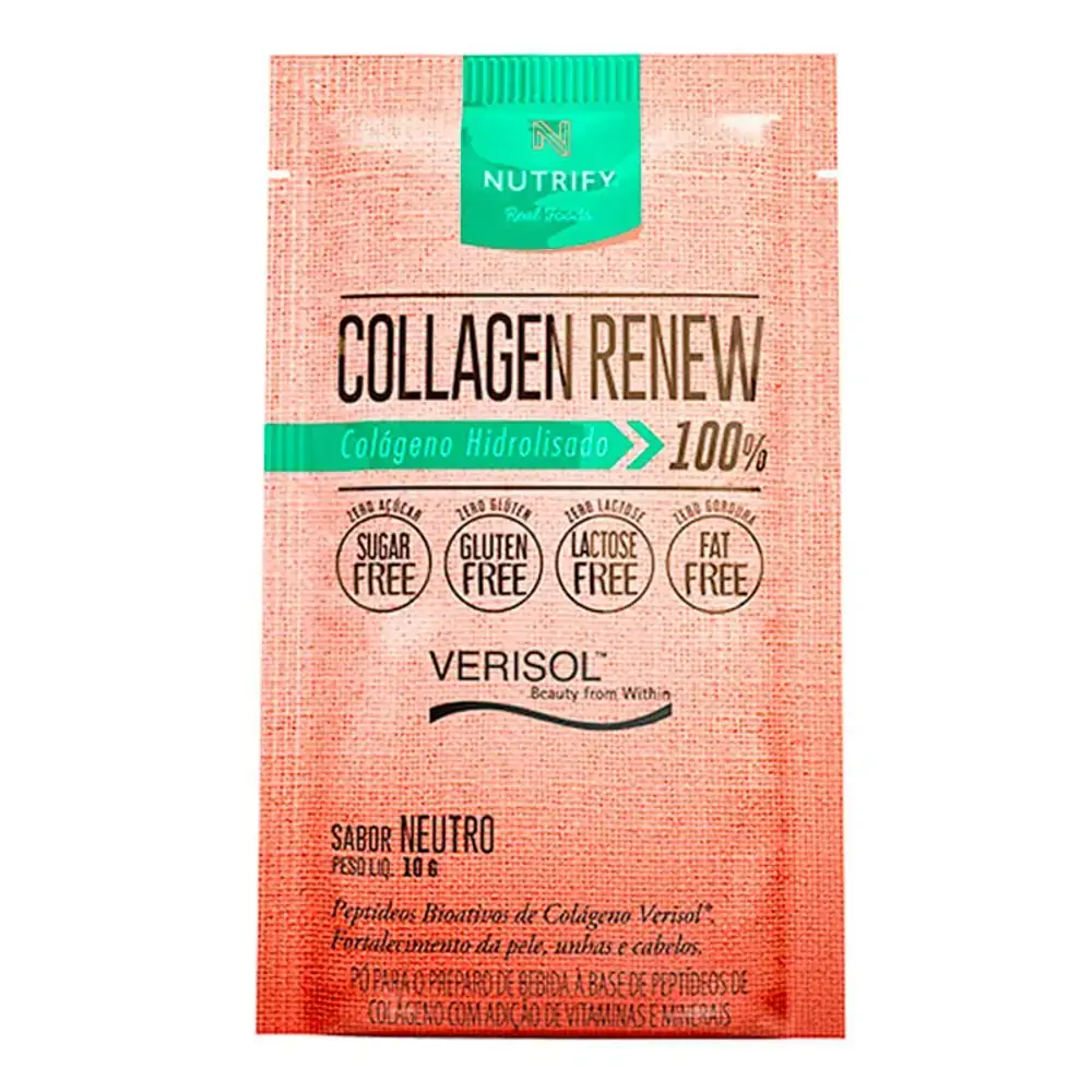 Collagen Renew Neutro Sachê Nutrify 10g