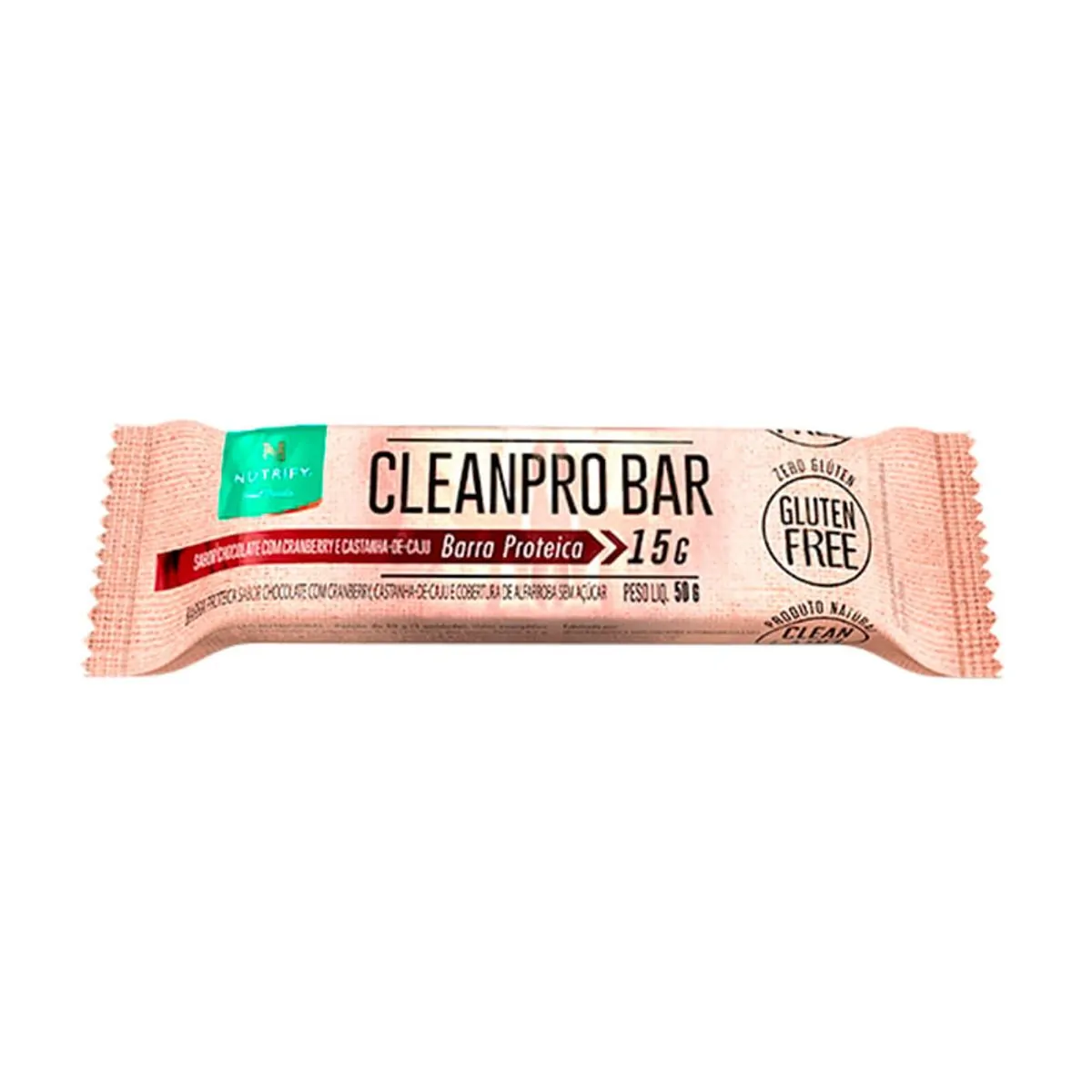 Barra Prot Cleanpro Bar Sabor Chocolate Cranb 50g