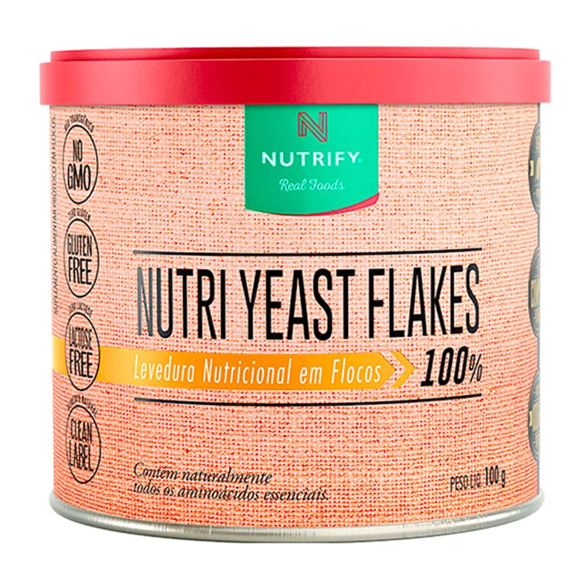 Nutritional Yeast Flakes 100g Levedura Vegana Nutrify
