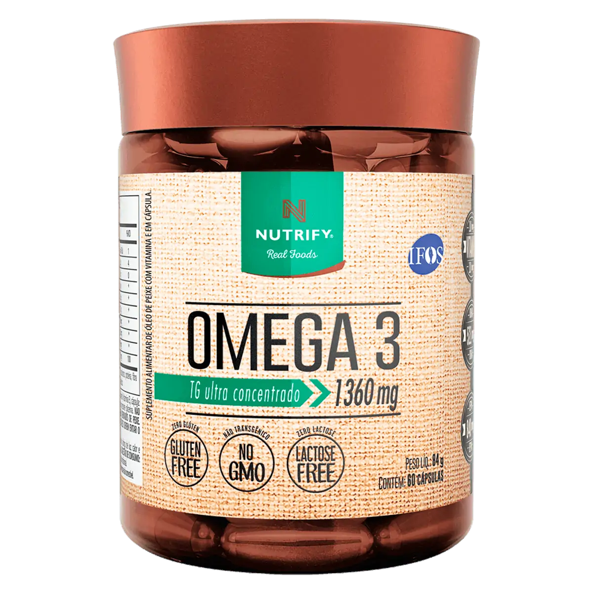 Omega 3 60 Caps - Nutrify
