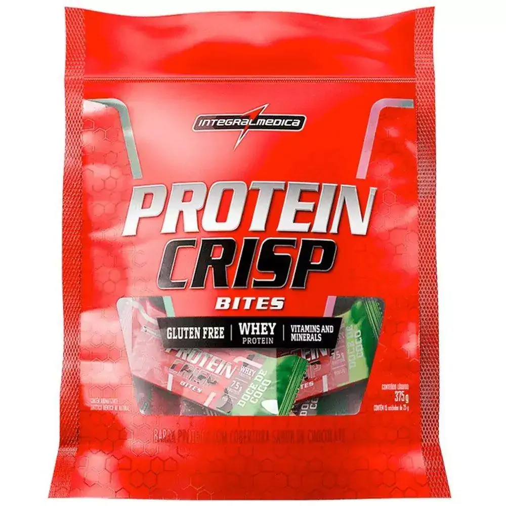 Protein Crisp Bites (15 unidades) - Integralmédica