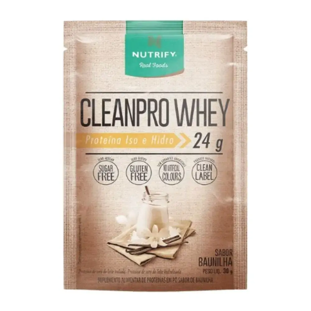 Cleanpro Whey Baunilha Nutrify 30g