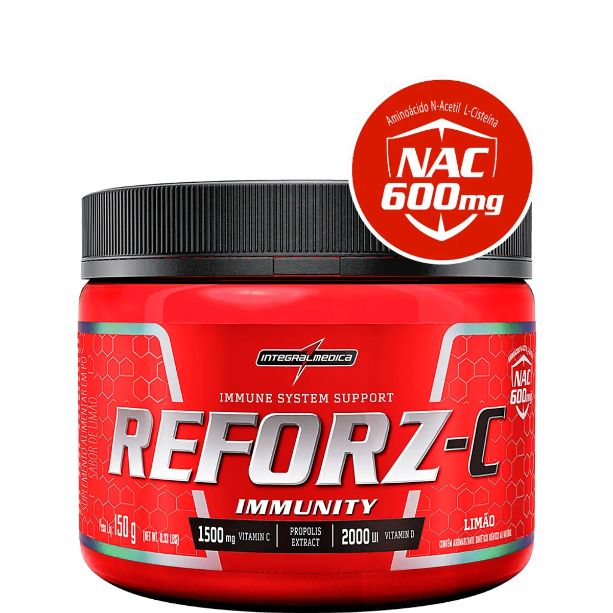 ReforzC Immunity Limão 150 g Integralmédica
