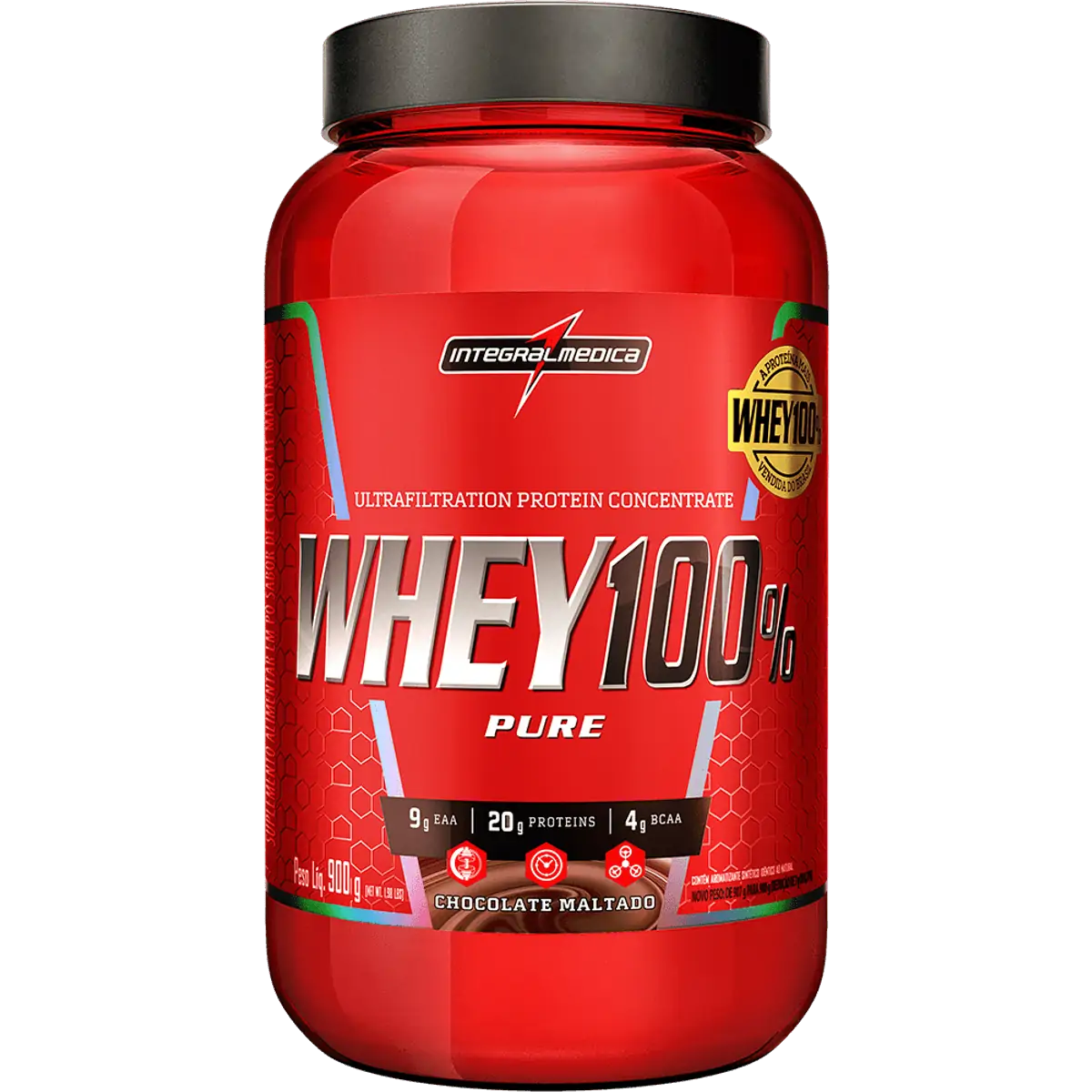 Whey Protein 100% Pure 907G - Integralmedica