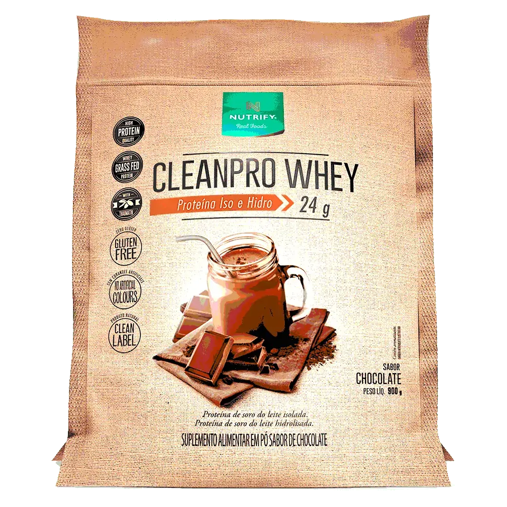 Cleanpro Whey Chocolate Nutrify 900g