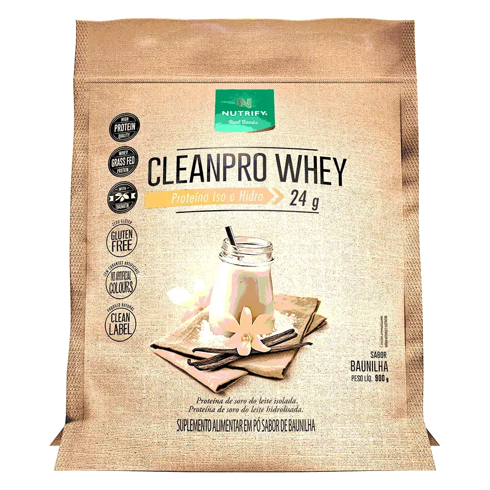 Cleanpro Whey Baunilha Nutrify 900g