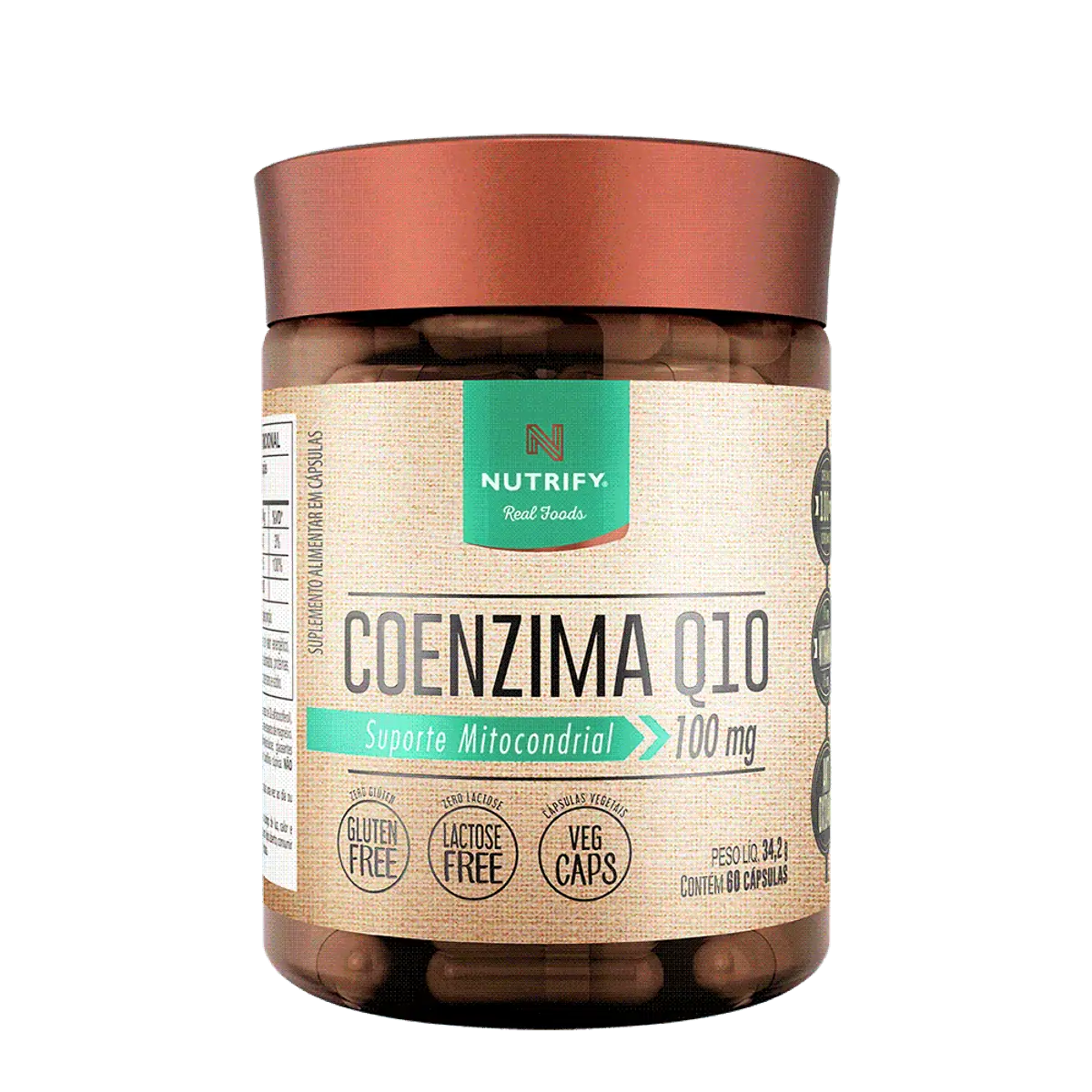 Coenzima Q10 100 mg - 60 cápsulas Neutro 60 Cápsulas