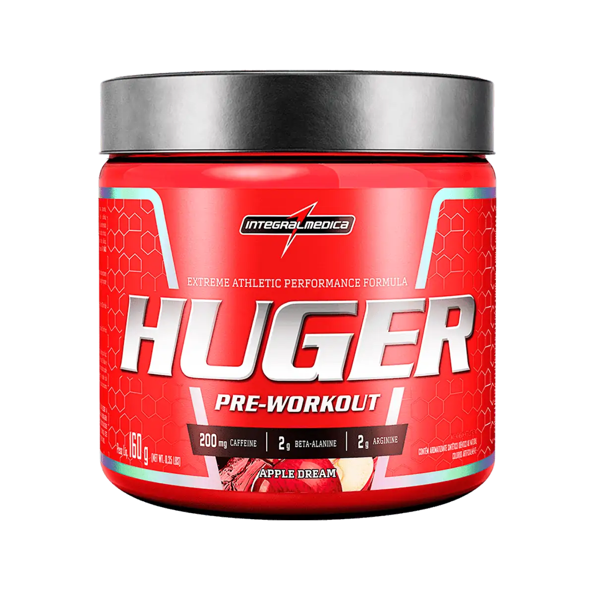 Huger Pré-Treino 160g - Apple Dream