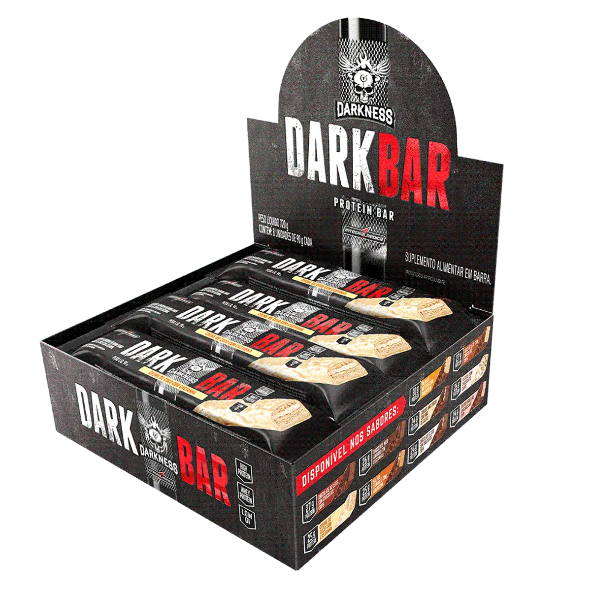 Dark Bar Creme de Coco com Castanha 8 un Darkness